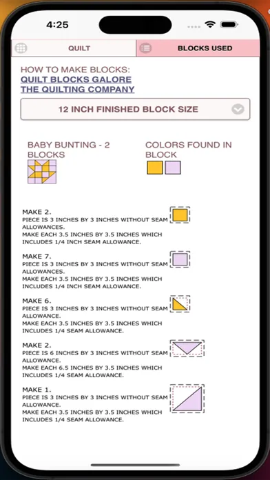 Quilt Pattern Creator应用截图