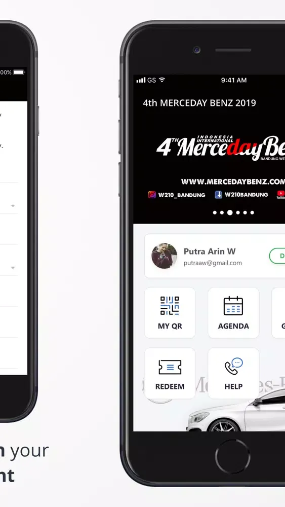 Tangkapan layar Merceday Benz 2019