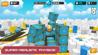 Tangkapan layar GyroSphere Trials