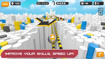 Tangkapan layar GyroSphere Trials