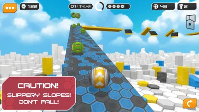 Tangkapan layar GyroSphere Trials
