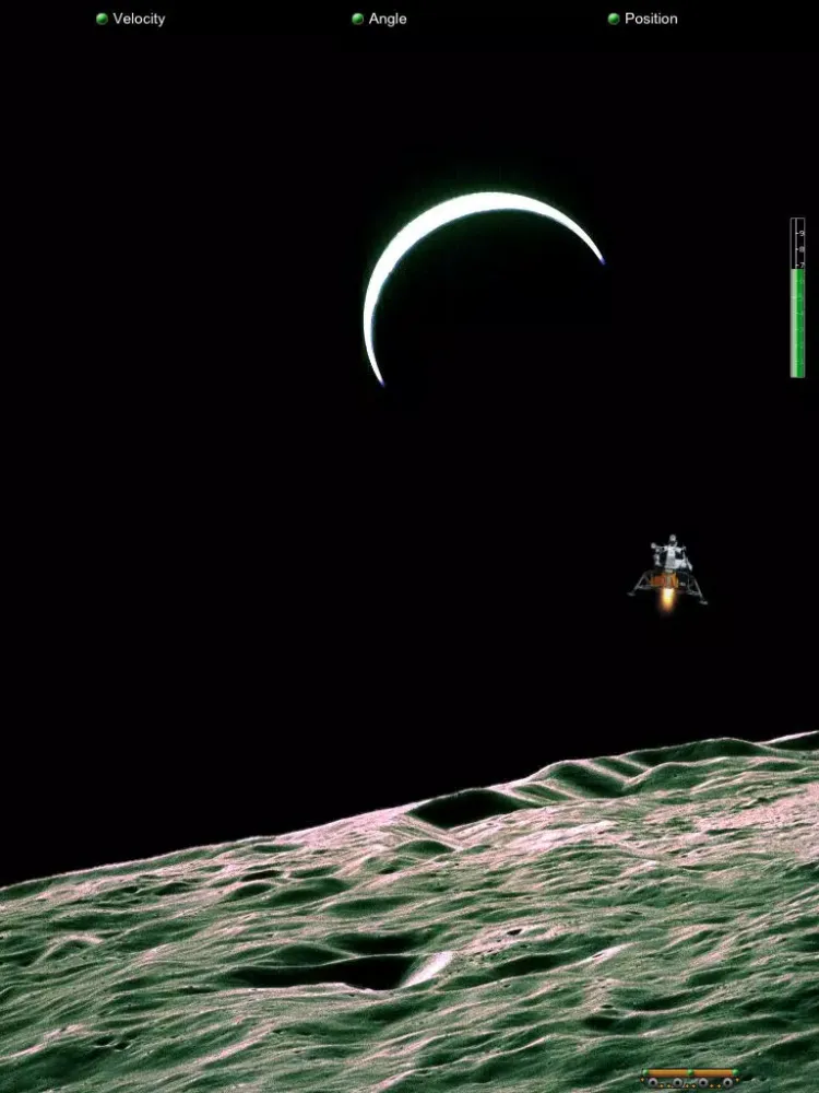 Lunar Landing Free iPad  स्क्रीनशॉट