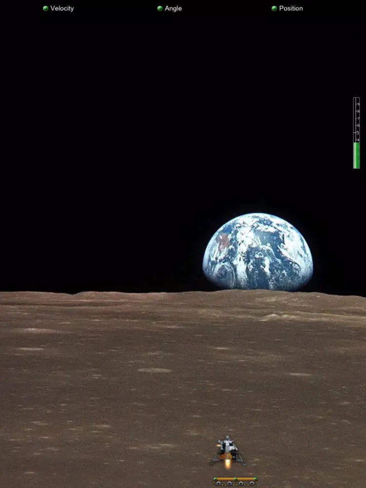 Lunar Landing Free iPad  स्क्रीनशॉट