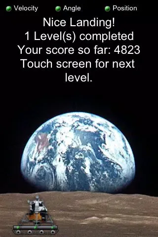 Lunar Landing Free स्क्रीनशॉट
