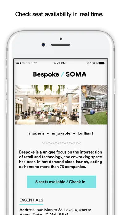 Скриншоты Croissant Coworking