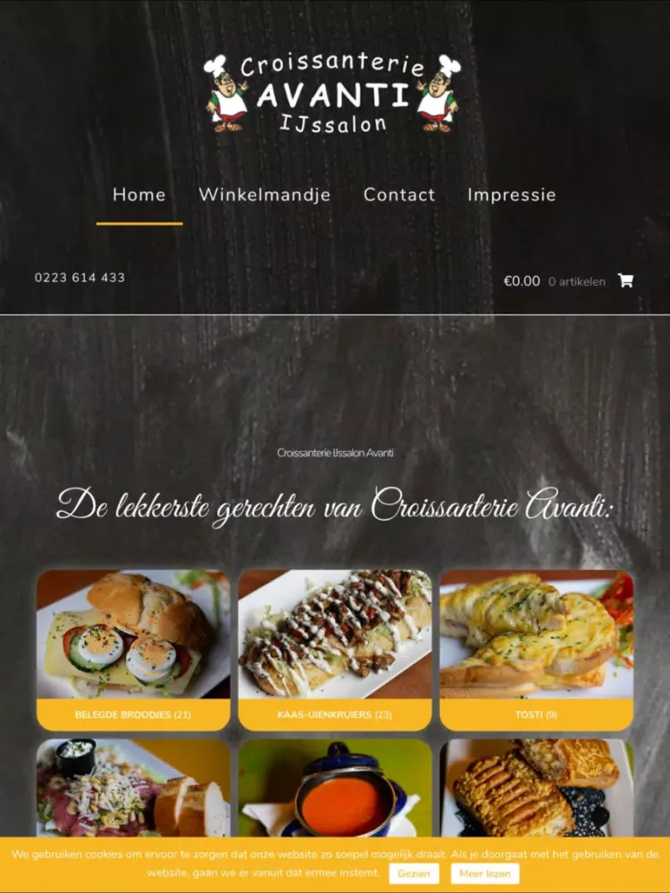 Capturas de pantalla de Croissanterie Avanti iPad 