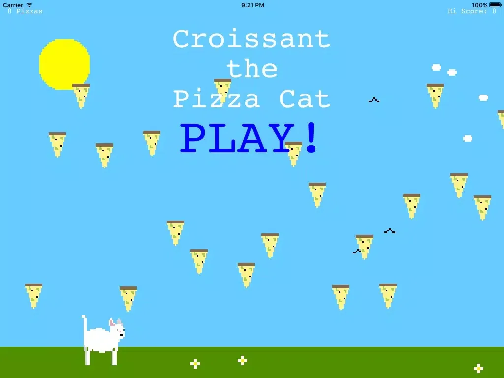 Croissant the Pizza Cat iPad  سکرین شاٹس