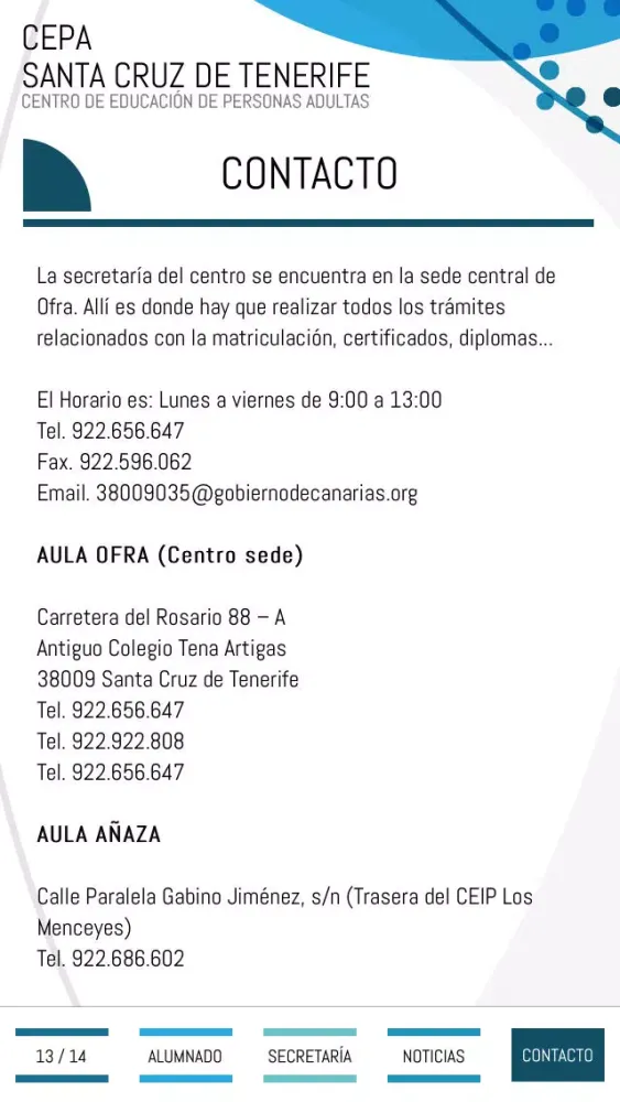 CEPA Screenshots