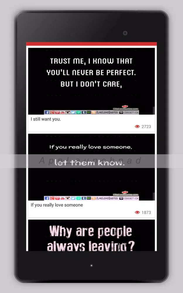 Love videos: Love Quotes & Mes应用截图