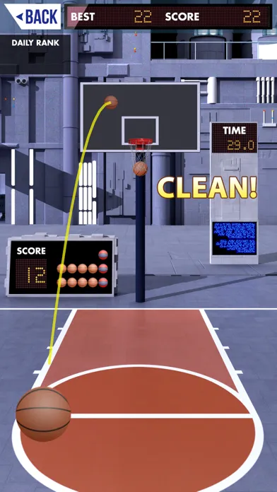 Ảnh chụp màn hình của Tappy Sports Basketball Game