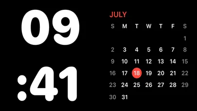 تصاویر Big Digital Clock Widget