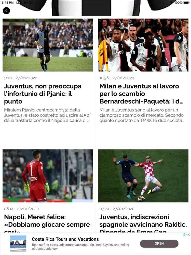 Capturas de pantalla de Cronache di spogliatoio iPad 