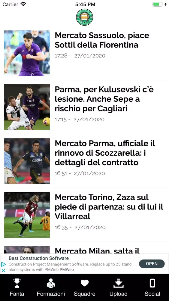 Capturas de pantalla de Cronache di spogliatoio