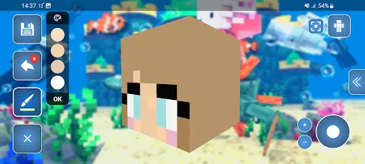 Skin Editor 3D for Minecraft স্ক্রিনশট