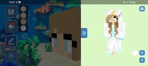 Skin Editor 3D for Minecraft স্ক্রিনশট