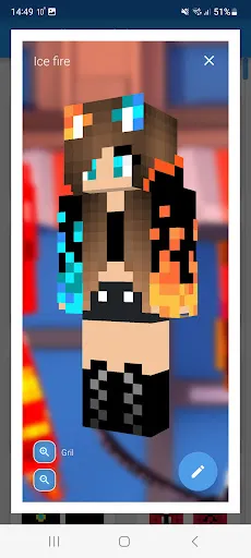 Skin Editor 3D for Minecraft স্ক্রিনশট