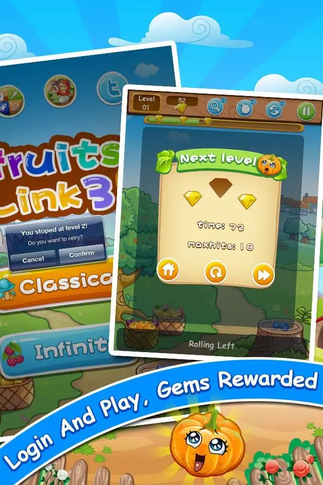 Fruits Link 3 Screenshots