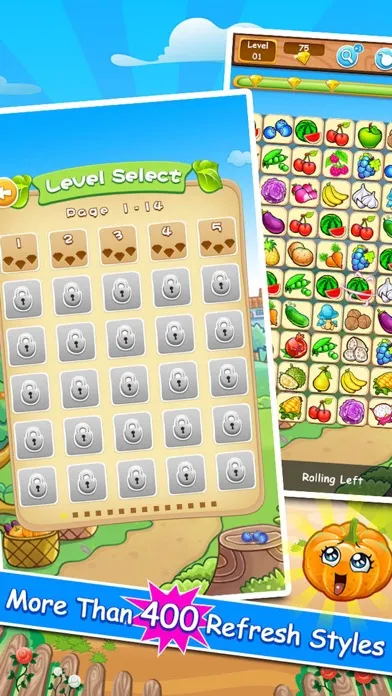 ภาพหน้าจอของ Fruits Link 3