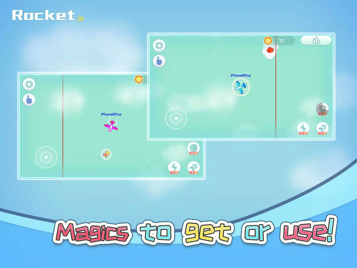 Ảnh chụp màn hình của rocket.io iPad 