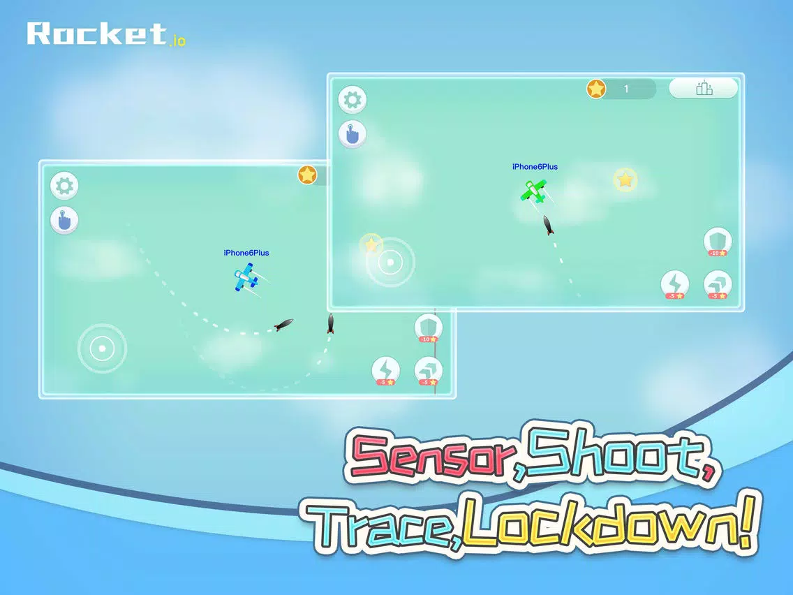 Ảnh chụp màn hình của rocket.io iPad 