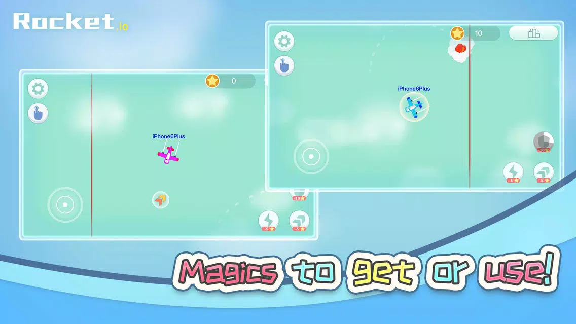 Ảnh chụp màn hình của rocket.io