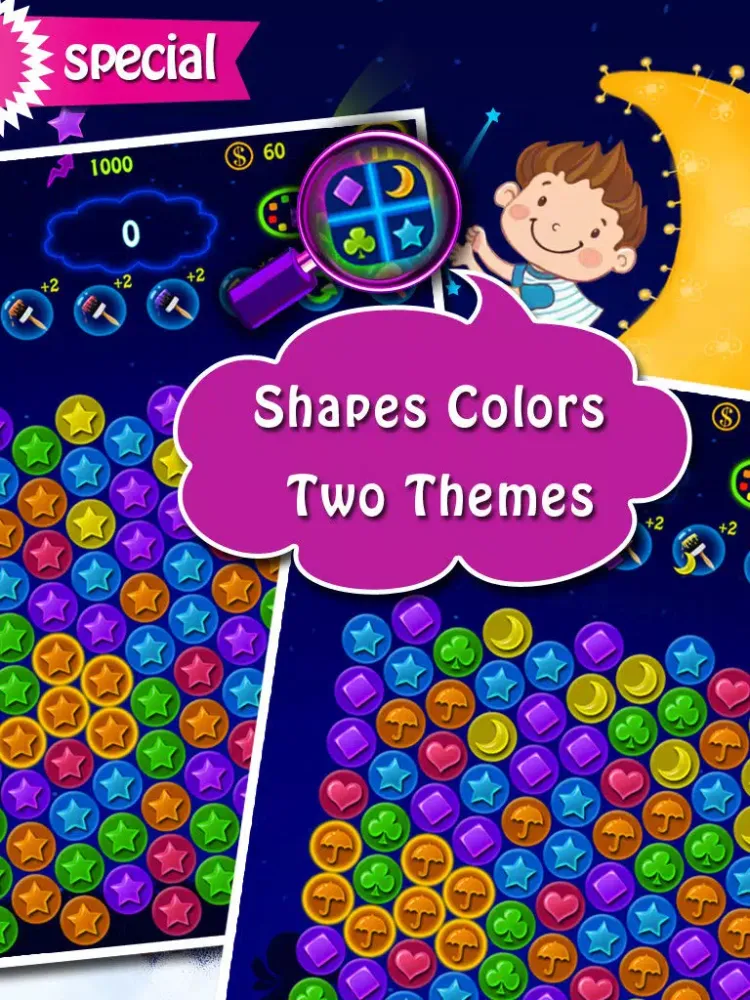 Tangkapan skrin Lucky Stars Special Edition - PopStar Hex iPad 
