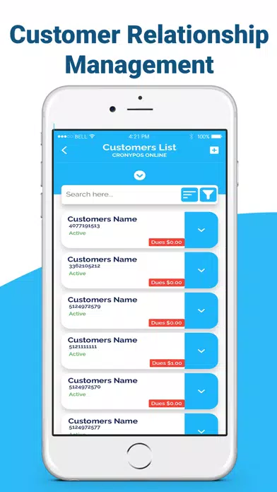 Crony Back Office Pro Screenshots