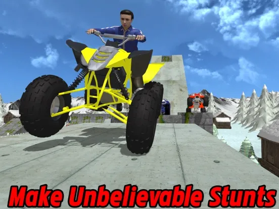 ATV Quad Bike Racing Stunts Party iPad  স্ক্রিনশট