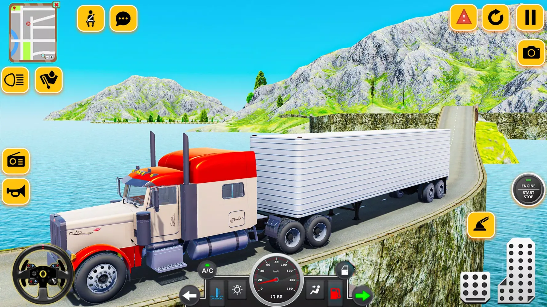 Capturas de pantalla de Log Cargo Transport Truck Game