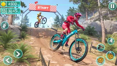 Downhill BMX Bike Racing Game應用截圖
