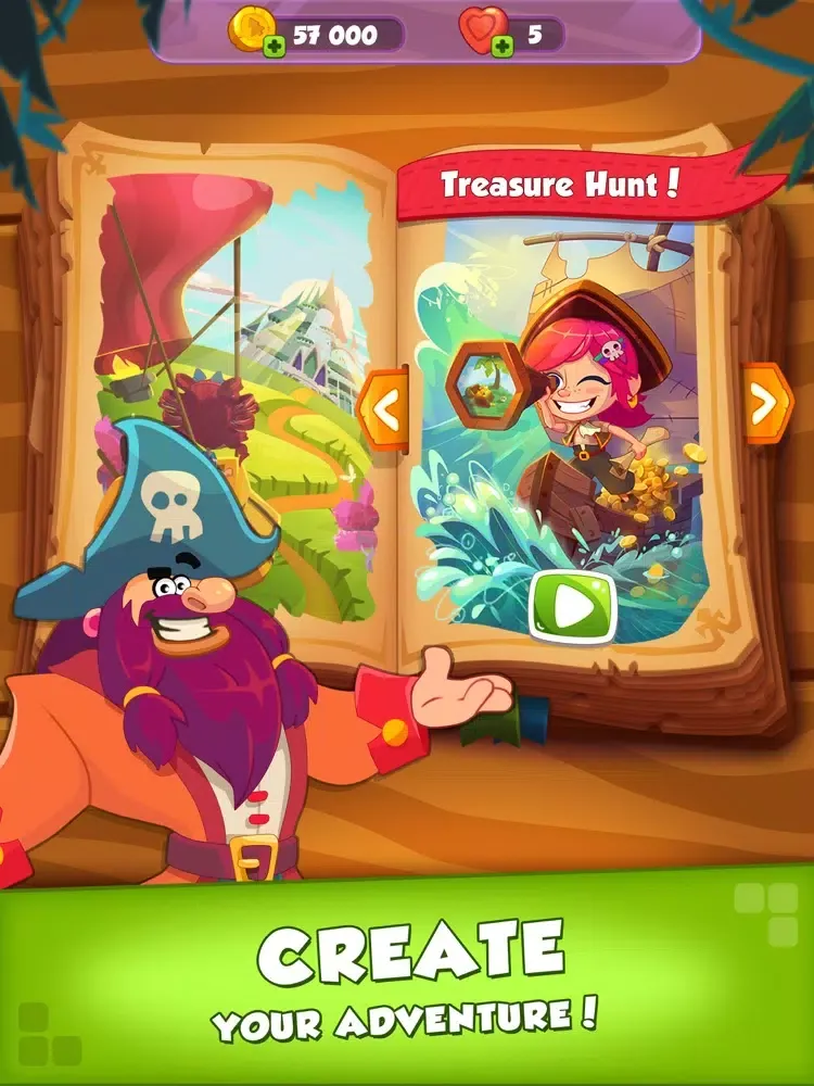 Capturas de pantalla de Wander Blast: Epic Match Story iPad 