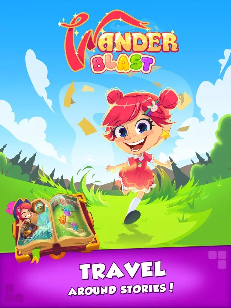 Capturas de pantalla de Wander Blast: Epic Match Story iPad 