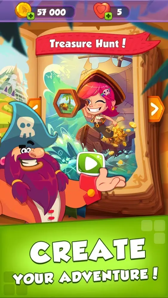 Capturas de pantalla de Wander Blast: Epic Match Story