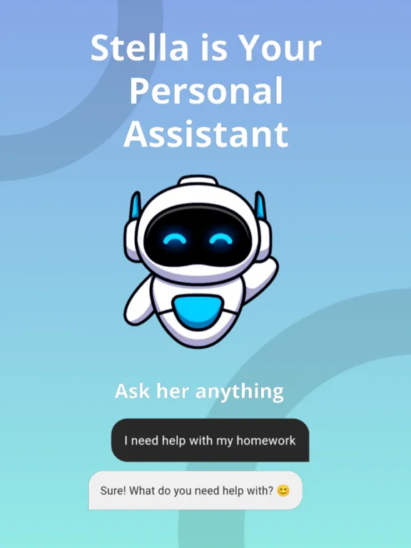 تصاویر Stella - AI assistant iPad 