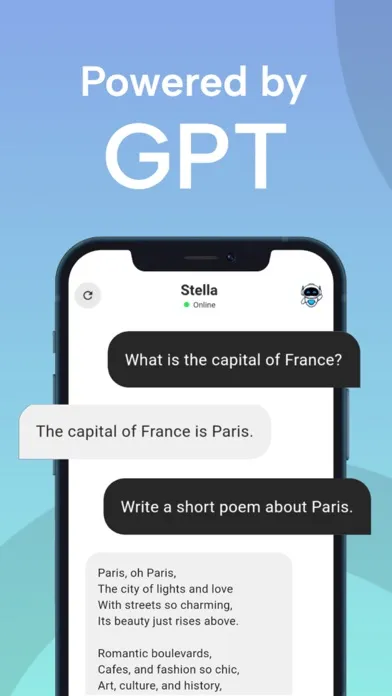 تصاویر Stella - AI assistant