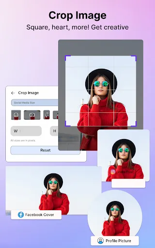 Screenshot di Image Crop - Compress, Resizer