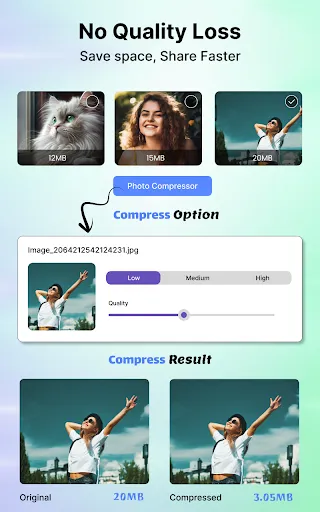 Screenshot di Image Crop - Compress, Resizer