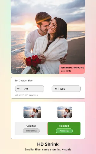 Screenshot di Image Crop - Compress, Resizer