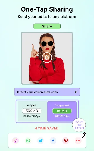 Screenshot di Image Crop - Compress, Resizer