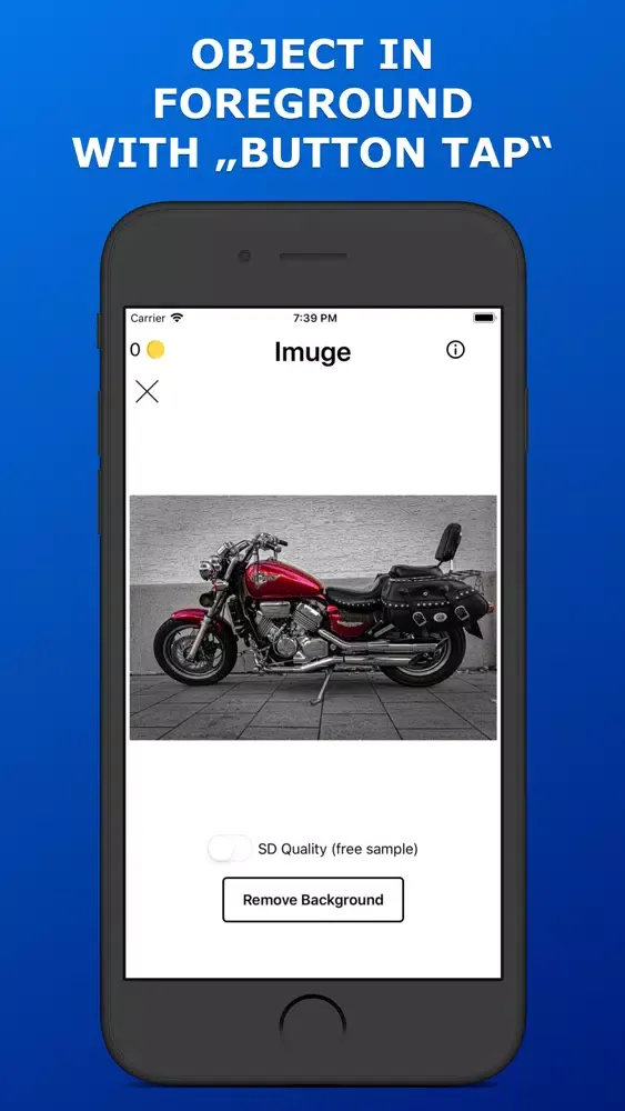 ภาพหน้าจอของ Imuge Auto Background Eraser
