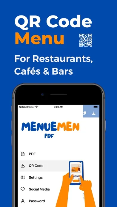 Ảnh chụp màn hình của Menuemen - PDF
