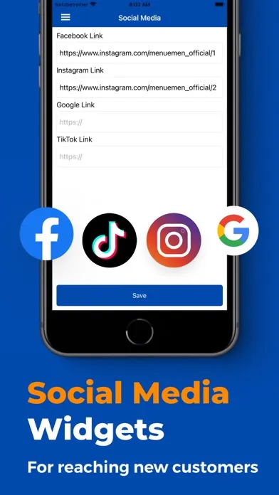 Ảnh chụp màn hình của Menuemen - PDF