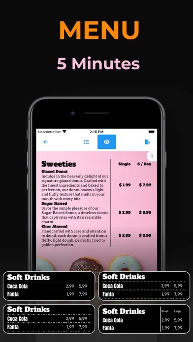 Menu Maker - Design Templates سکرین شاٹس