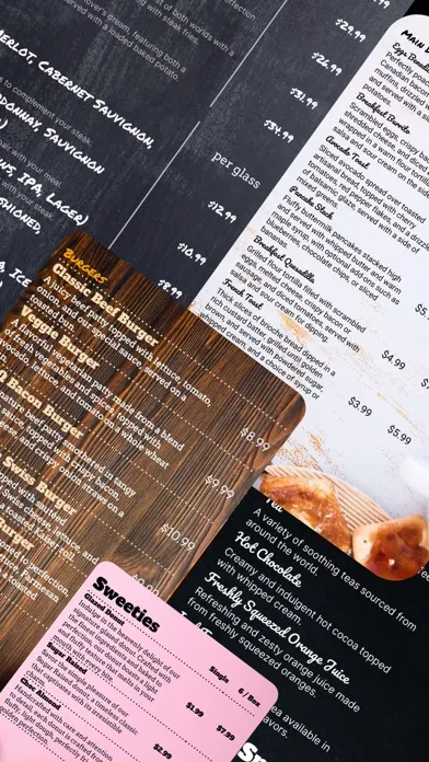 Menu Maker - Design Templates سکرین شاٹس