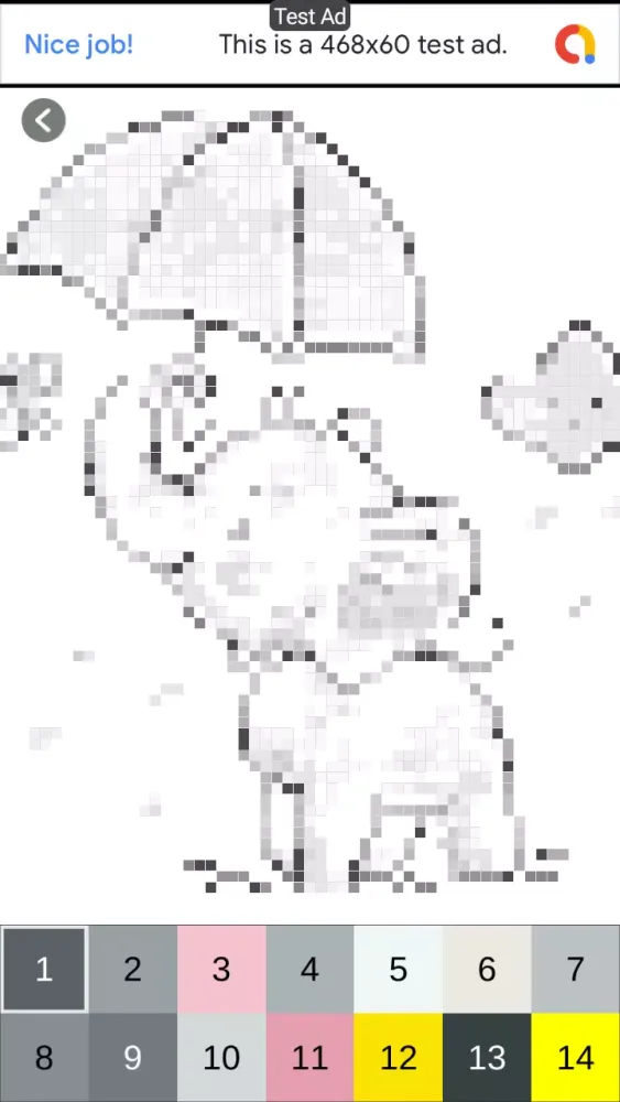Cross Stitch Coloring Screenshots