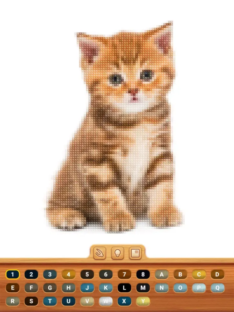 Cross Stitch: Color by Number iPad  Screenshots