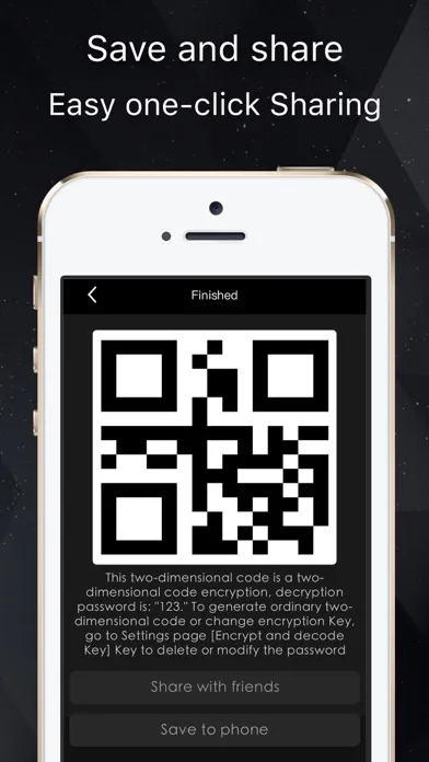 SecureQR Free-Encrypted qr code reader & Generator應用截圖