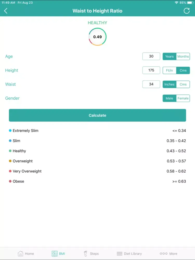 تصاویر Calorie Counter - Daily Steps iPad 