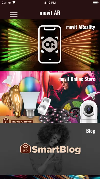 muvit AR Screenshots