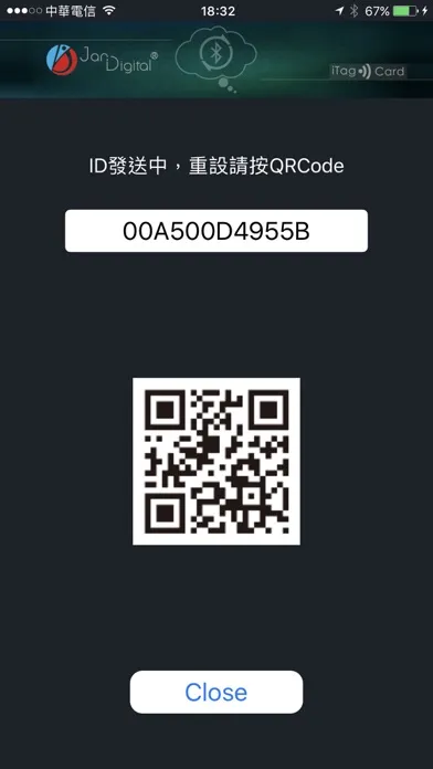 ภาพหน้าจอของ iTag Card